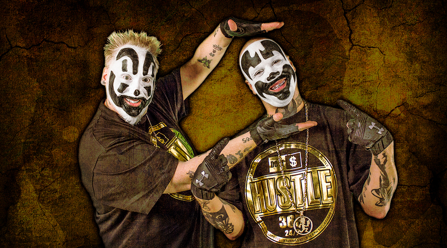 A Psychopathic Records promo image of Violent J and Shaggy 2 Dope